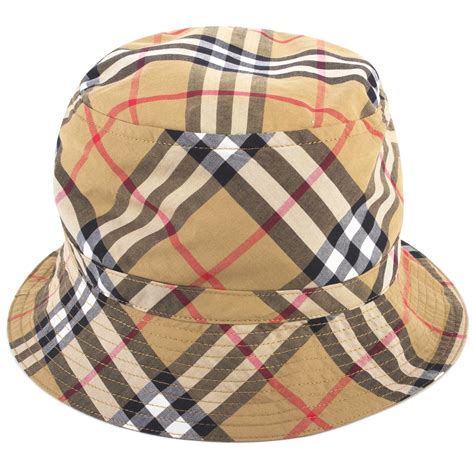 burberry white bucket hat|burberry check wool bucket hat.